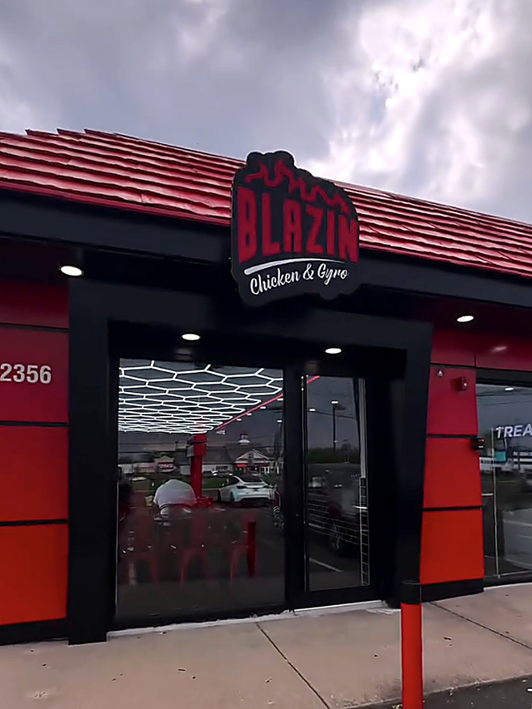 Blazin Chicken & Gyro halal restaurant in Bensalem, PA