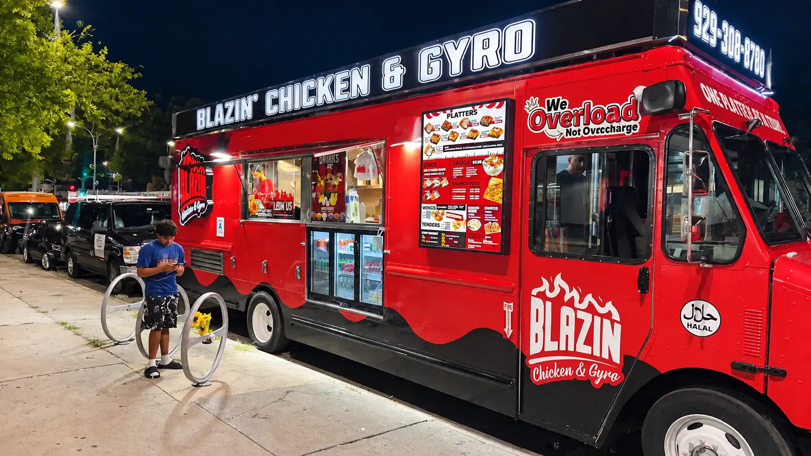 Blazin Chicken & Gyro on Atlantic Ave in Ozone Park, NY